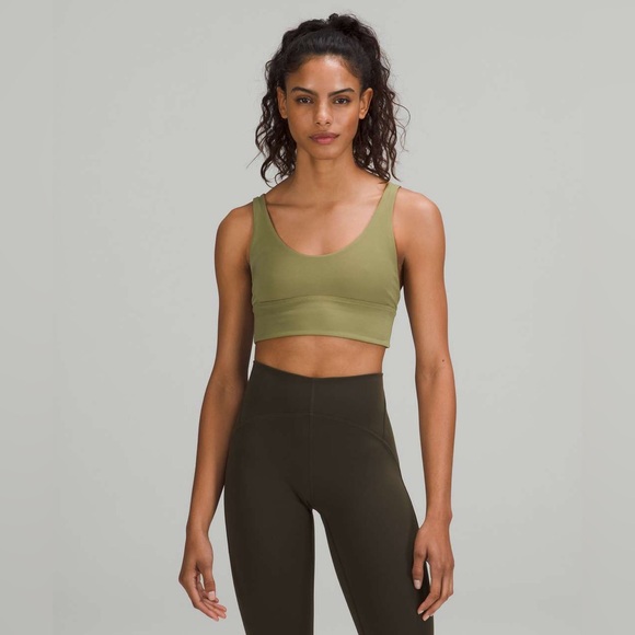 Lululemon Align Bra in Bronze Green / Butternut Brown Size 12